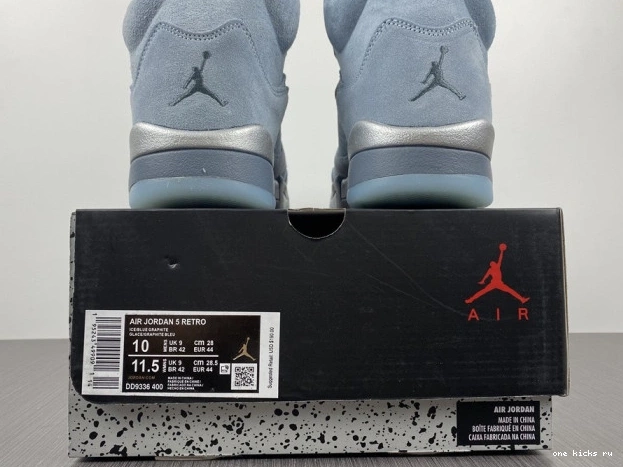 Rep DD9336-400 Jordan (W) Retro Bluebird Air 5 0705
